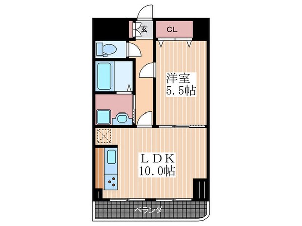 セレッソコ－ト西原の物件間取画像